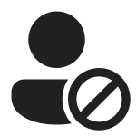 Person Block SVG Icon